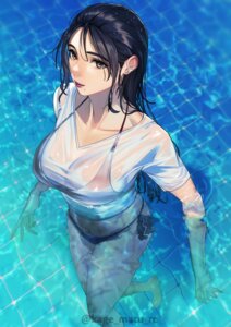 Rating: Questionable Score: 17 Tags: bikini kagematsuri see_through swimsuits wet wet_clothes User: saemonnokami