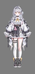 garter ginjo_saine momoko_(momopoco) thighhighs transparent_webp vspo!