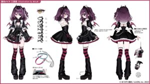 Rating: Questionable Score: 10 Tags: character_design destiny_meina eyepatch garter heels heterochromia jpeg_artifacts thighhighs wallpaper wings yugiri_koukou yunmi User: zyll