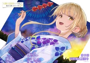 Rating: Safe Score: 18 Tags: imigimuru otonari_no_tenshi-sama_ni_itsunomanika_dame_ningen_ni_sareteita_ken shiina_mahiru yukata User: himeno_nanako