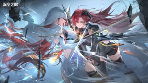 aether_gazer sword tagme thighhighs wallpaper weapon