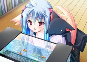 animal_ears inumimi lump_of_sugar moekibara_fumitake neko nursery_rhyme shikishima_krile tail
