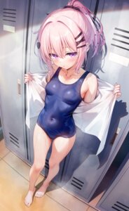Rating: Questionable Score: 99 Tags: arata_(xin) loli school_swimsuit see_through swimsuits undressing wet wet_clothes User: Anonymous