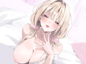 Rating: Questionable Score: 80 Tags: breasts jpeg_artifacts lingerie nipples yuruta User: Arsy