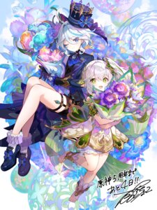 Rating: Safe Score: 21 Tags: dress furina fuzichoko garter genshin_impact heels nahida pointy_ears User: kotorilau