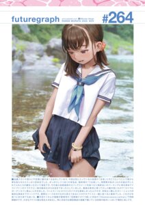 Rating: Safe Score: 20 Tags: comic_kairakuten futuregraph range_murata seifuku skirt_lift User: zmc02