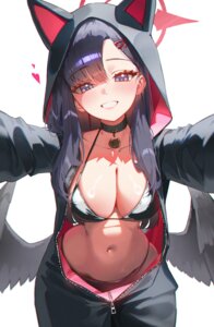 Rating: Questionable Score: 72 Tags: angel animal_ears bikini blue_archive domi_(hongsung0819) nakamasa_ichika nekomimi open_shirt pajama swimsuits wings User: KenB