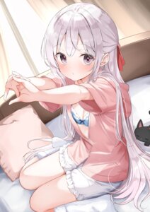bloomers bra hamaken. loli neko open_shirt pajama