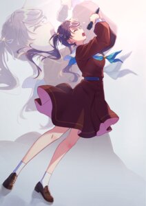 Rating: Safe Score: 10 Tags: fujishima_megumi love_live!_(series) love_live!_hasu_no_sora_jogakuin_school_idol_club macken seifuku skirt_lift User: saemonnokami