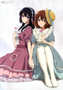 Rating: Safe Score: 20 Tags: dress hane_kunihiro hibike!_euphonium kousaka_reina oumae_kumiko pantyhose skirt_lift User: drop