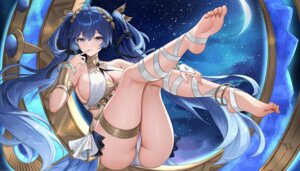 cameltoe feet garter iuno lopy no_bra pantsu thong wuthering_waves