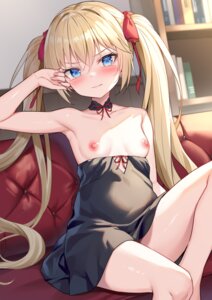 Rating: Questionable Score: 46 Tags: alexmaster breasts lingerie loli nipples skirt_lift User: Arsy
