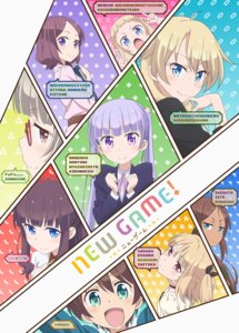 ahagon umiko from new game! by kikuchi ai