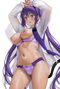 Rating: Questionable Score: 51 Tags: animal_ears bra breasts cameltoe gochuumon_wa_usagi_desu_ka? janggun nekomimi nipples open_shirt pantsu see_through tail tedeza_rize waitress wet wet_clothes User: Arsy