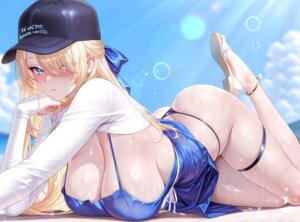 Rating: Questionable Score: 99 Tags: brown_dust_ii dress garter no_bra pantsu skirt_lift studiopokotan thong wet wilhelmina_(brown_dust_ii) User: Genex