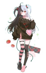 Rating: Safe Score: 20 Tags: adelie_cat garter lacrimosa_(nte) neverness_to_everness tail thighhighs User: 弱受猫