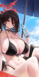 Rating: Questionable Score: 26 Tags: angel bikini blue_archive chirang hanekawa_hasumi swimsuits wet wings User: KenB