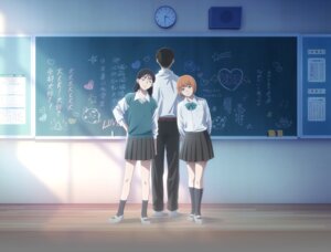 kirio_fanclub kirio_ken miyoshi_aimi seifuku sometani_nami sweater tagme