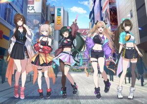 Rating: Safe Score: 29 Tags: cleavage dsr-50_(girls_frontline) garter girls_frontline_2:_exilium heterochromia m200_(girls_frontline) mk_23_(girls_frontline) ro635_(girls_frontline) see_through skirt_lift tagme thighhighs type_100_(girls_frontline) uniform User: moonian