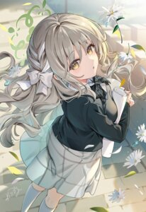 blue_archive halo kita_(kitairoha) sakurai_miyo seifuku