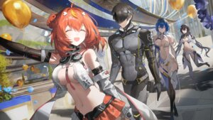 bodysuit heels katya_klein megane no_bra snowbreak:_containment_zone tagme tess_kotkin thighhighs vidya_shannon wallpaper