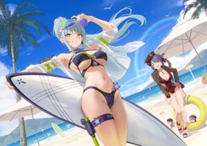 Rating: Questionable Score: 5 Tags: 95--- bikini chibi garter girls_frontline girls_frontline_2:_exilium gun hk416_(girls_frontline) klukai_(girls_frontline_2) lewis_(girls_frontline) megane see_through swimsuits User: VigorousMMM