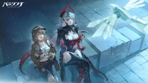 Rating: Questionable Score: 5 Tags: armor horns leotard punishing:_gray_raven tagme tail thighhighs torn_clothes veronica_(punishing:_gray_raven) User: moonian