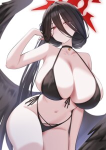 Rating: Questionable Score: 39 Tags: angel bikini blue_archive espada_gcon hanekawa_hasumi swimsuits wings User: VigorousMMM