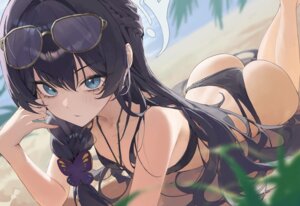 Rating: Questionable Score: 23 Tags: bikini blue_archive halo ki-16 loli megane ryuuge_kisaki swimsuits thong User: KenB