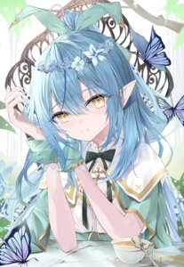 elf hololive natako pointy_ears yukihana_lamy