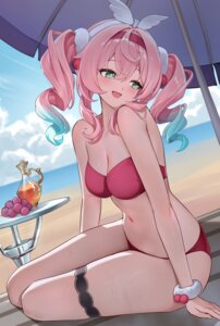 Rating: Questionable Score: 24 Tags: bikini garter honkai:_star_rail hyacine lunacle swimsuits wet User: Arsy
