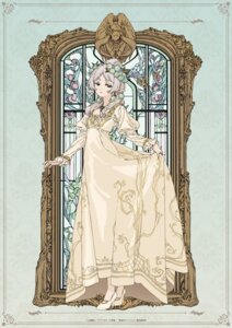 dress elf frieren heels pointy_ears skirt_lift sousou_no_frieren tagme