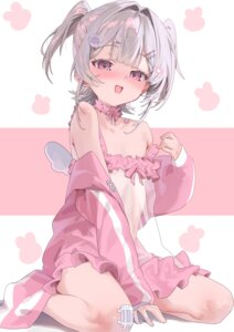 Rating: Questionable Score: 37 Tags: bandaid cadorunrun lingerie loli see_through wings User: KenB