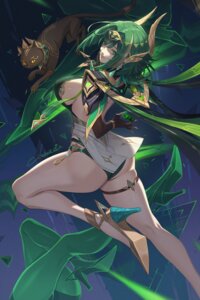 Rating: Questionable Score: 31 Tags: ass citemer dress garter genshin_impact heels nefer neko no_bra User: Genex