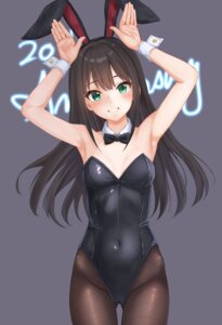 Rating: Questionable Score: 22 Tags: animal_ears bunny_ears bunny_girl ca_paria cameltoe no_bra pantyhose shibuya_rin the_idolm@ster the_idolm@ster_cinderella_girls User: abdd