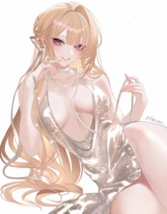 Rating: Questionable Score: 39 Tags: 707arisu dress evelyn_chevalier no_bra nopan zenless_zone_zero User: VigorousMMM