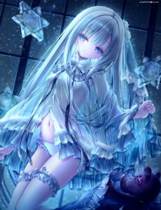 Rating: Questionable Score: 52 Tags: garter lingerie loli pantsu see_through tinkle User: drop