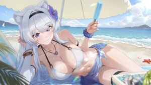 Rating: Questionable Score: 34 Tags: animal_ears bikini cream detexted garter ningjuice swimsuits wallpaper wet User: Anonymous