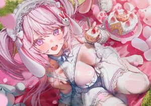 Rating: Questionable Score: 55 Tags: alice_(nikke) animal_ears betabeet bunny_ears dress goddess_of_victory:_nikke see_through stockings thighhighs User: lacepanties