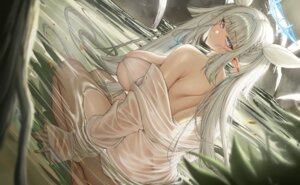 Rating: Questionable Score: 12 Tags: azur_lane bois_belleau_(azur_lane) halo no_bra nompang pointy_ears see_through wet wet_clothes User: BattlequeenYume