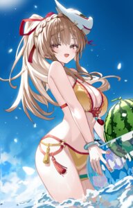 Rating: Questionable Score: 39 Tags: bikini garter heaven_burns_red kiryuu_miya shino_(eefy) swimsuits wet User: himeno_nanako