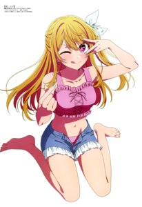 Rating: Safe Score: 38 Tags: [oshi_no_ko] aquastar_inc. bikini hoshino_ruby swimsuits User: drop