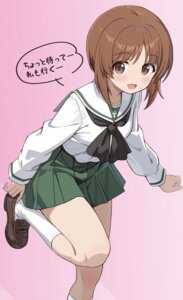 Rating: Safe Score: 22 Tags: girls_und_panzer nishizumi_miho seifuku zaofeng User: saemonnokami