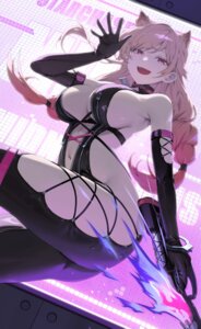 bodysuit garter mia_skye no_bra snowbreak:_containment_zone star741