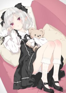 Rating: Questionable Score: 68 Tags: artist_revision dress gothic_lolita heels kani_biimu loli lolita_fashion pantsu pointy_ears skirt_lift User: himeno_nanako