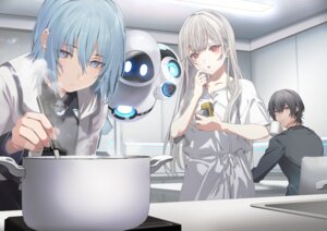Rating: Safe Score: 14 Tags: dress hakuchuumu_no_aojashin izumo_(musei) kaito_(musei) laplacian shimofuri yonagi User: himeno_nanako