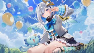 Rating: Safe Score: 8 Tags: amane_kanata angel heels hololive jpeg_artifacts skirt_lift tagme wings User: 弱受猫