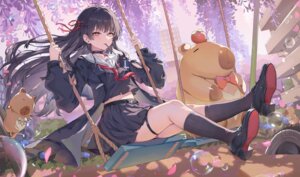 Rating: Safe Score: 15 Tags: chisa garter heels kizuna seifuku skirt_lift tattoo torn_clothes wuthering_waves User: Anonymous