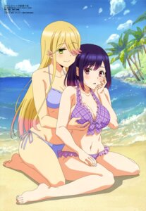 Rating: Questionable Score: 40 Tags: bikini breast_grab choi_mi-ja ishihara_yukari_(watarikunxx) swimsuits tachibana_satsuki_(watarikunxx) watari-kun_no_xx_ga_houkai_sunzen yuri User: drop