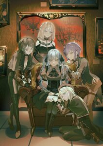 Rating: Safe Score: 22 Tags: bang_dream! bang_dream!_ave_mujica corset heels kouhiipan misumi_uika pantyhose see_through stockings thighhighs togawa_sakiko uniform wakaba_mutsumi yahata_umiri yuutenji_nyamu User: saemonnokami